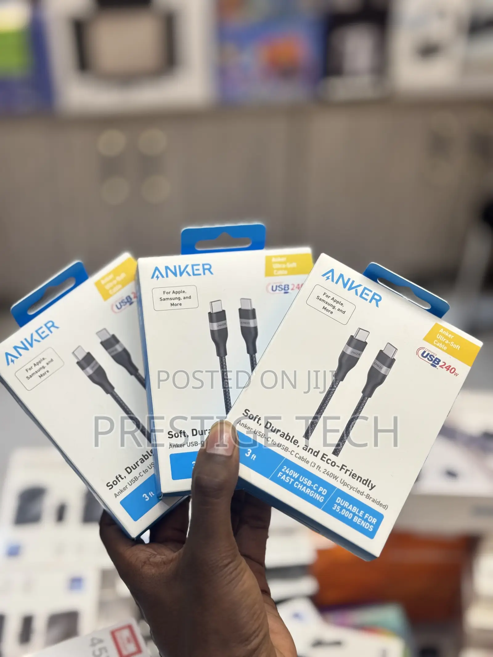 Anker 240w Cable Usb C To C 3ft / Type C - C Data Cable