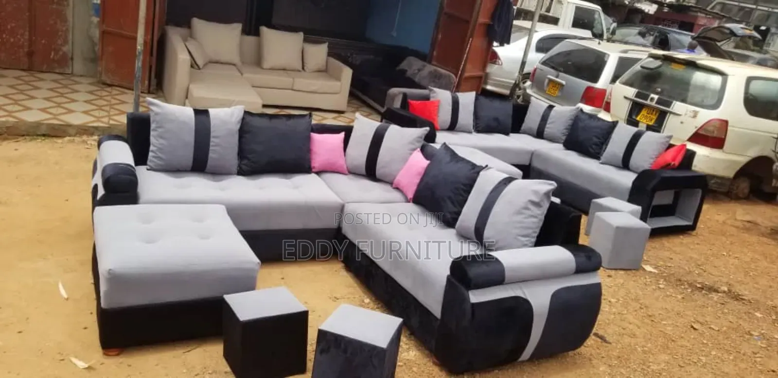 Blue Sofa Design