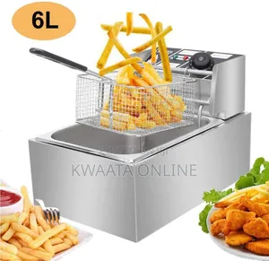 Globalstar Electric Deep Fryer 6 Litres Stainless Steel