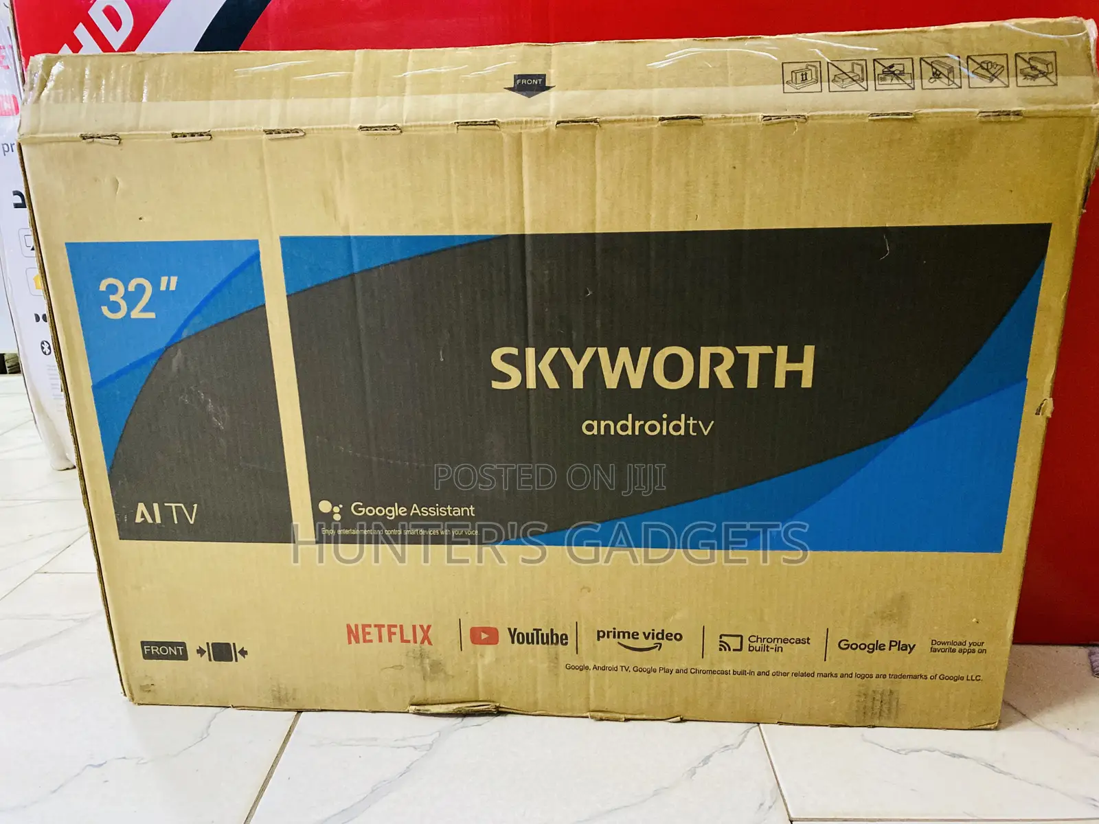 Sky Worth 32 Inch Smart Digital Frameless Android Tv