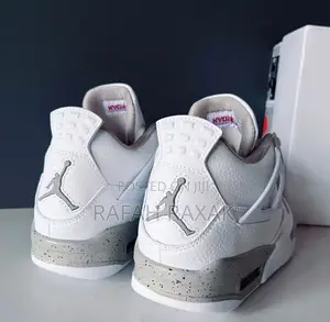 Original Air Jordan 4 Retro “White Oreo” Sneakers