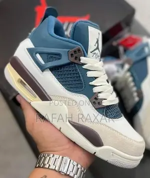 Original Nike Air Jordan 4 Retro “Snorlax” Sneakers