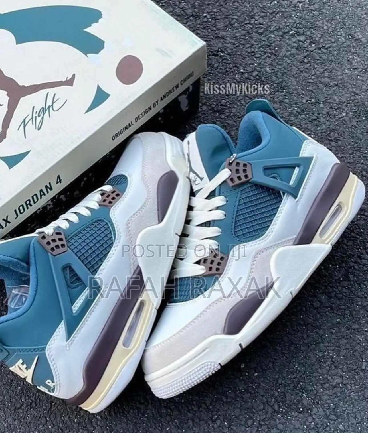 Nike Air Jordan 4s Retro Snorlax Sneakers