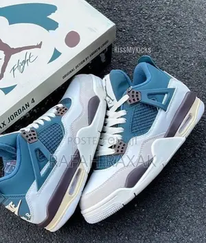 Nike Air Jordan 4s Retro Snorlax Sneakers