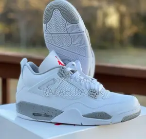 Nike Air Jordan 4 Retro Gs “White Oreo” Sneakers