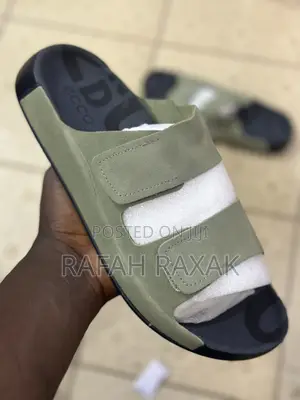 Original Suede Ecco Cozmo Double Strap Sandals