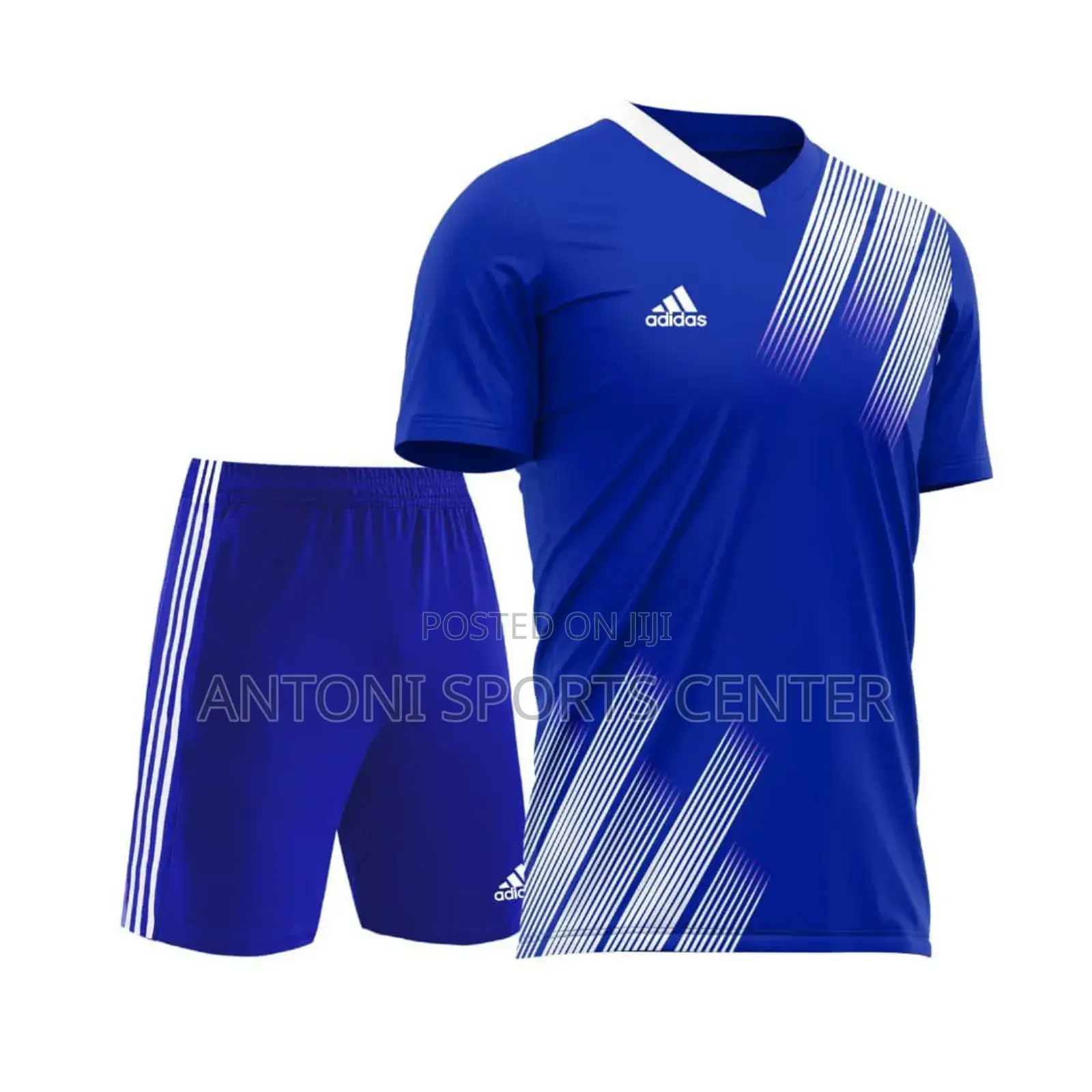 Adidas Blue With White Color