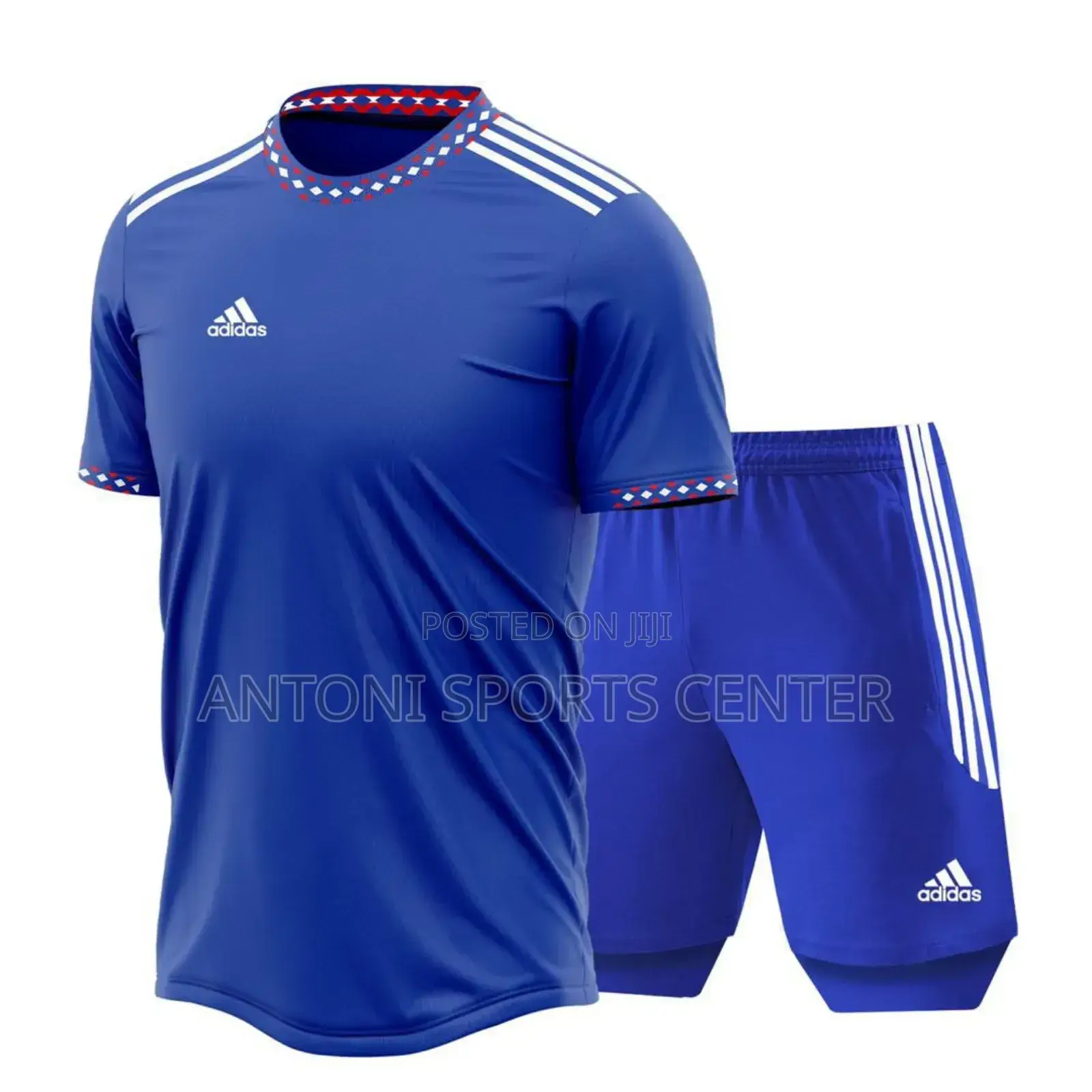 Adidas Blue With White Color