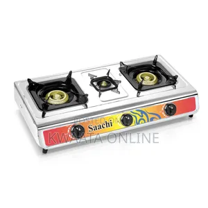 Saachi 3 Burner Gas Stove Nl-Gas-5224-St