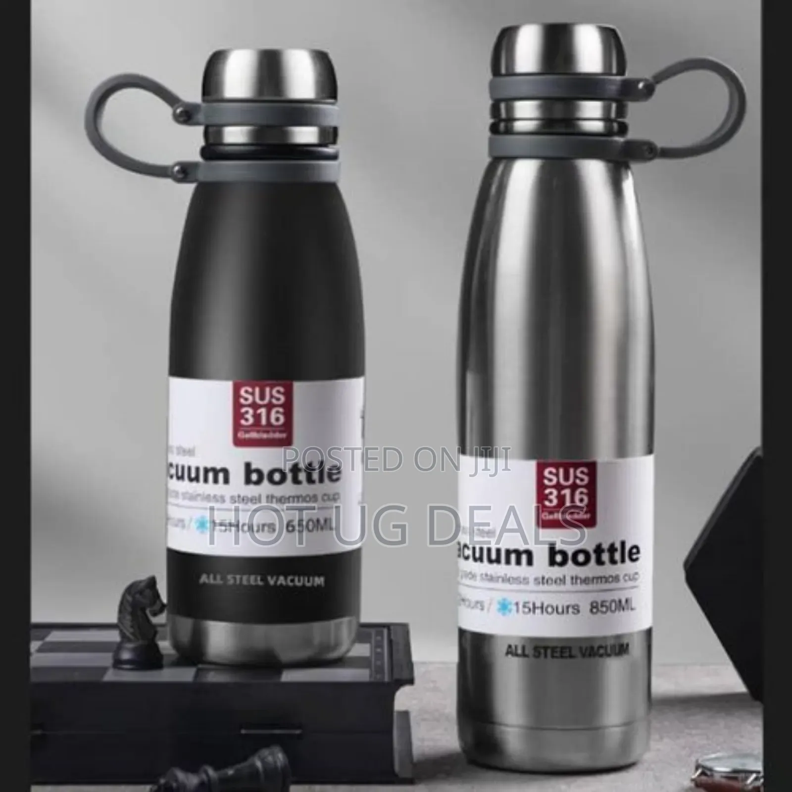 1 Piece Of 800ml Stainless Tea Thermos Water Flask Bottle