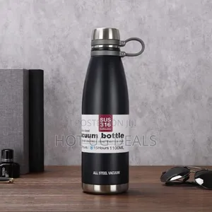 1 Piece Of 1000ml Stainless Tea Thermos Water Flask Bottle