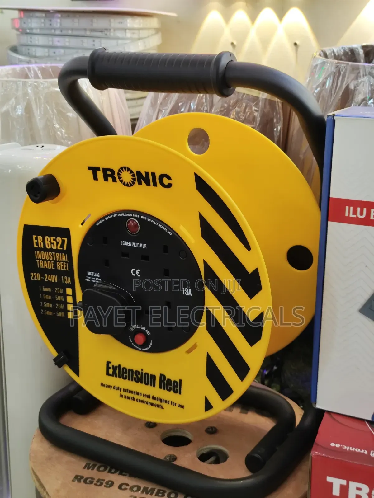 Extension Reel for Socket Plus 25m Cable