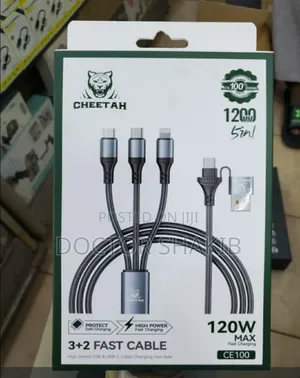 New Cheetah 3plus2 Multifunction Usb Data Cable