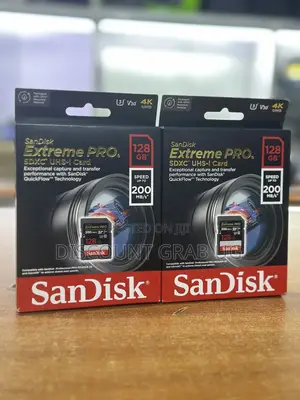 Sandisk Extreme Pro V30 128gb Sd Card