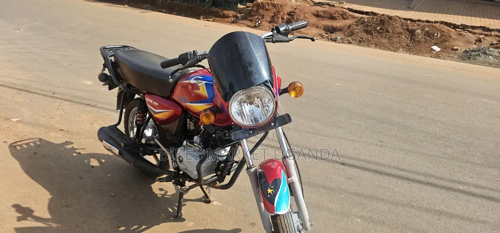 Bajaj Boxer 125 2025 Red