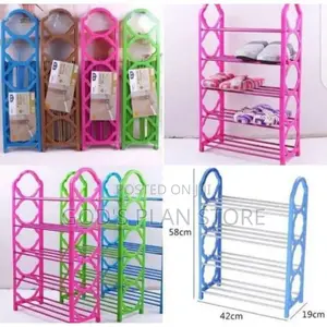 5 Tier Plastic Shoe Rack Shoe Rack
