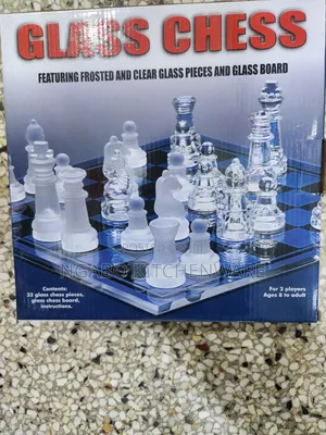 Glass Chess Set