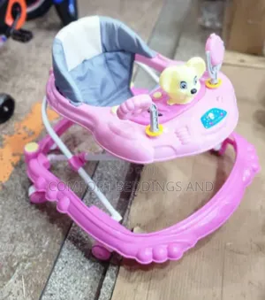 Rat Baby Walker Pink and Gray