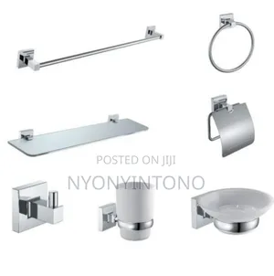Geepas 7pcs Bathroom Accesory Set GSW-61704