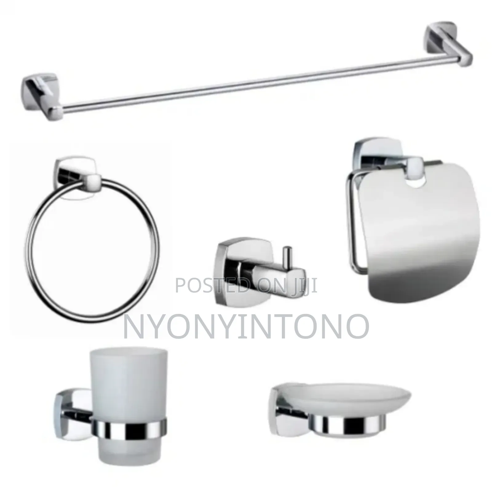 Geepas 7pcs Bathroom Accesory Set GSW-61704