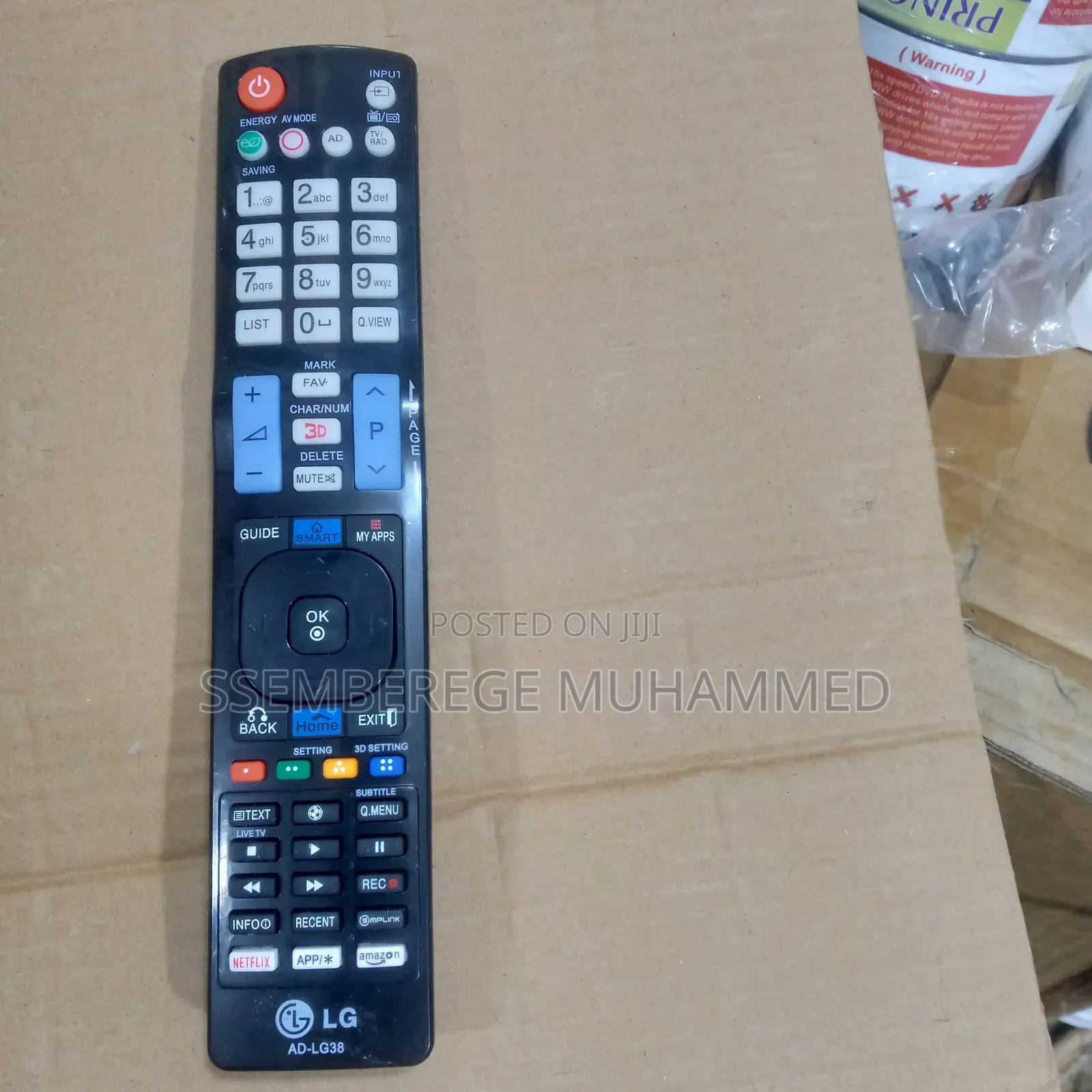 Remote Ad -Lg 38