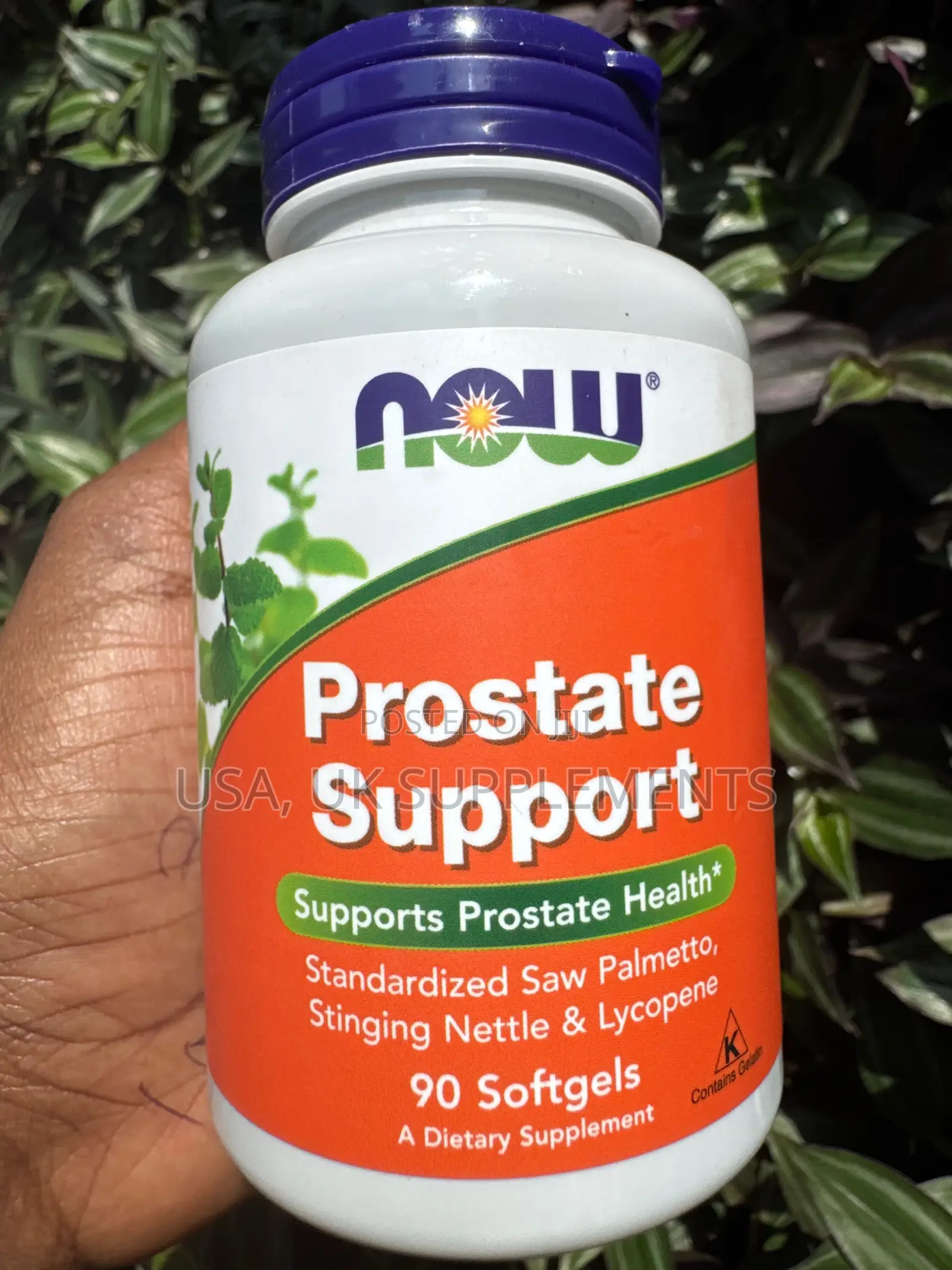 Now Prostate Support 90softgels Saw Palmetto Stinging Nettle Lycopene