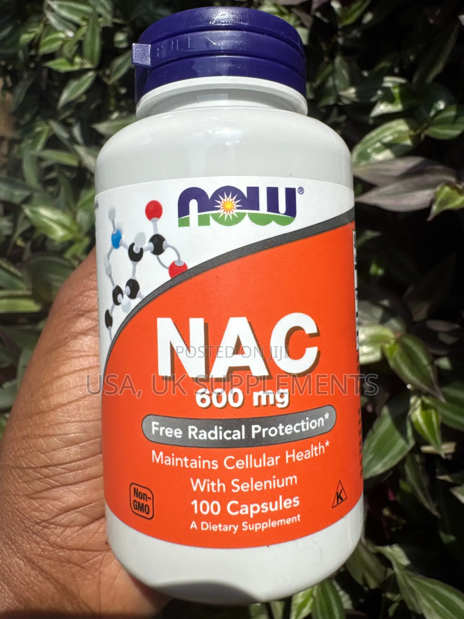 Now Nac With Selenium 600mg 100capsules
