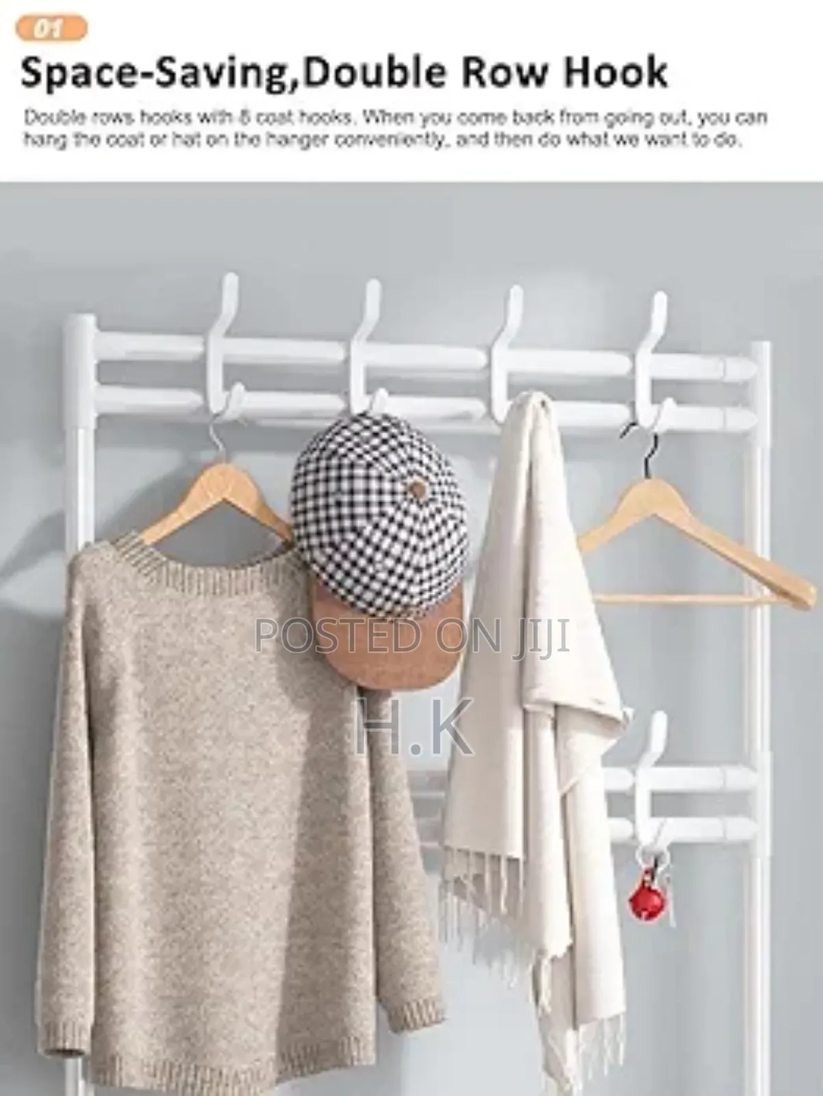 Multi-Functional Shoe and Hat Rack.