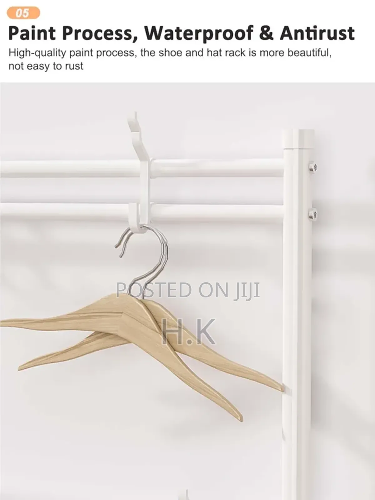 Multi-Functional Shoe and Hat Rack.