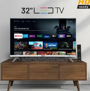 Geepas 32" Smart Android Tv + Inbuilt Free to Air Decorder