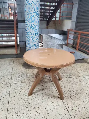 Plastic Tables With Angular Legs