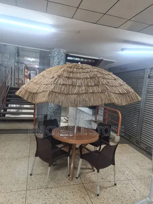 Garden Plastic Chairs,Table and Umbrella Set