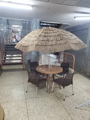 Bar Umbrella/Table and Chairs Set