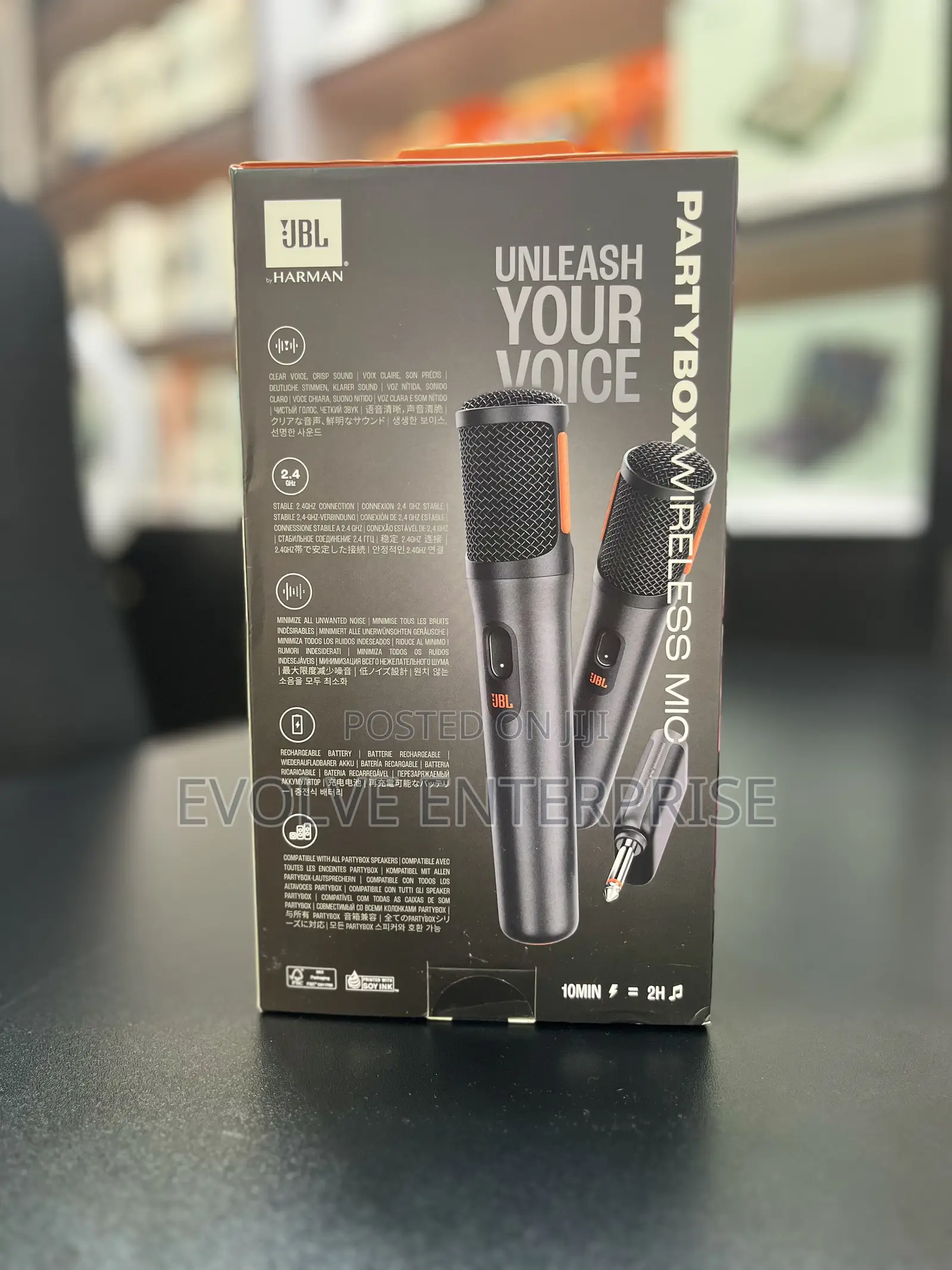 JBL Partybox Wireless Mic Set