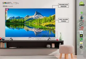 Geepas 65" Uhd Smart Android Tv Gled6559/Tsuhd