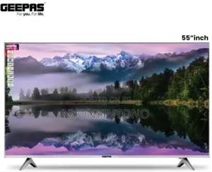Geepas 55" Uhd Smart Android Tv Gled5549/Tsuhd
