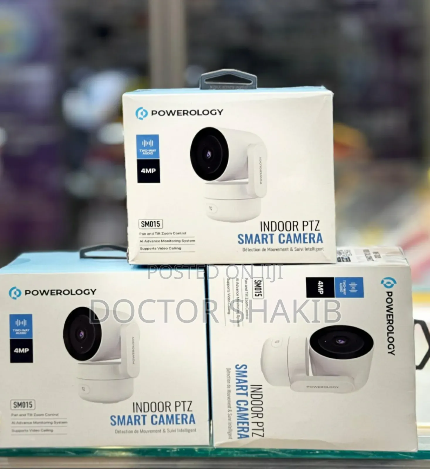 Brand New Powerology Indoor PTZ Smart Camera