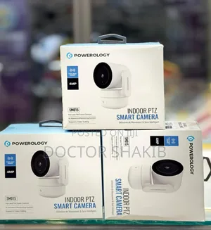 Brand New Powerology Indoor PTZ Smart Camera