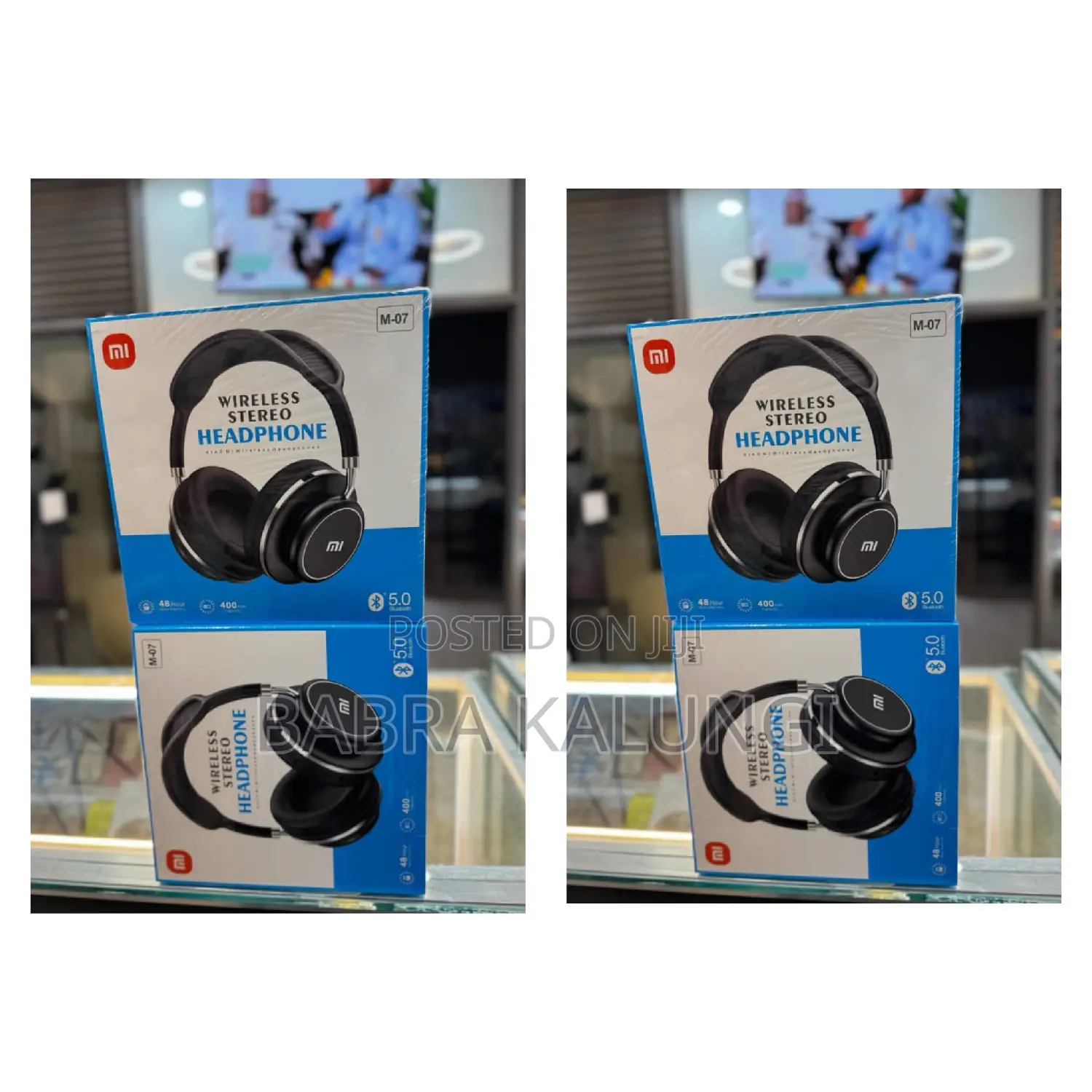 New M-07 Wireless Headphones