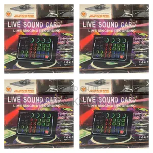 Live Sound Card Live Singing and Recording Sound Card