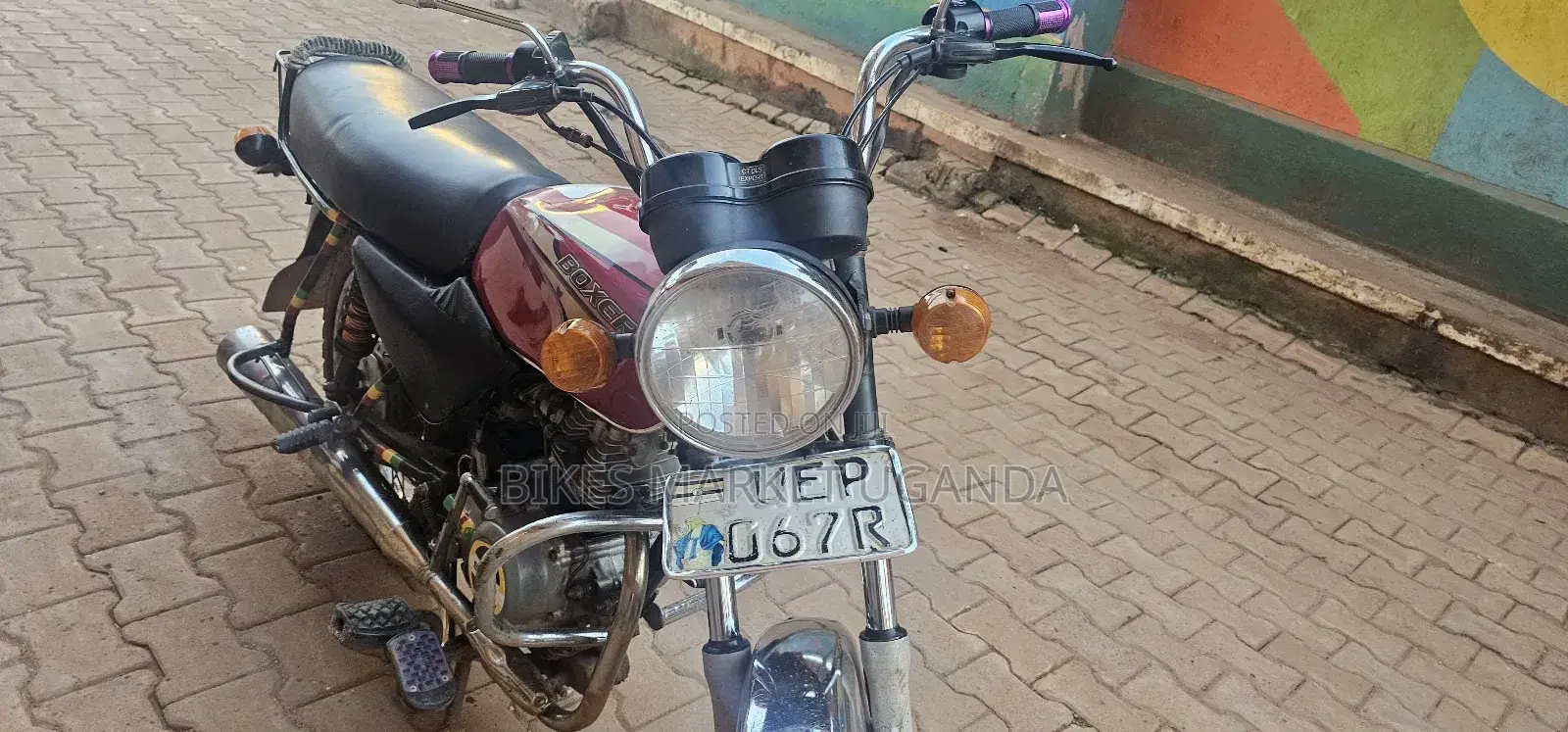 Bajaj Boxer 2018 Red