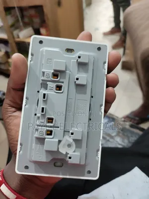 Classy White Double Socket