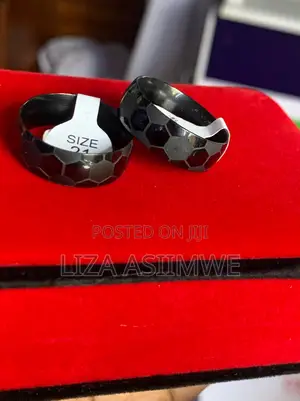Soccer Ball Pattern Ring (Size 21) Only