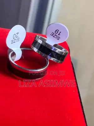 Double Colour Enamel Stainless Steel Band Rings