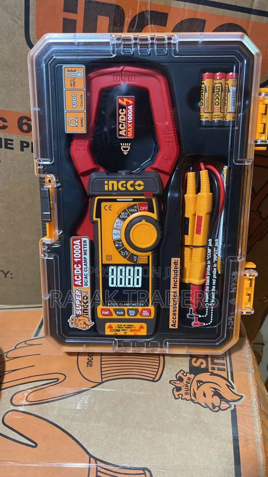 Ingco Ac/ Dc Clamp Meter 1000a