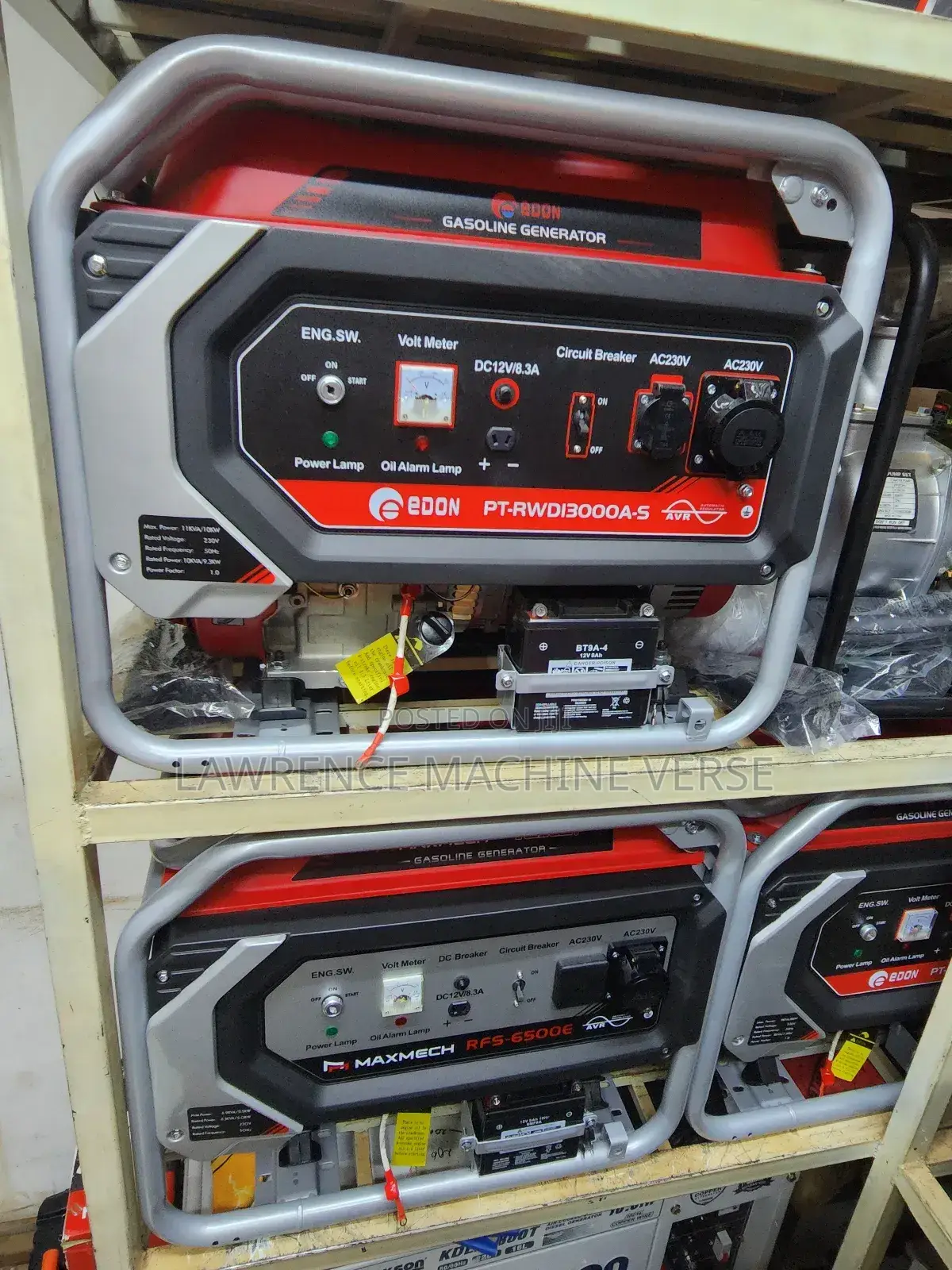 Edon Gasoline Generator 11kva