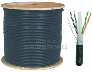 Cat6 Outdoor Ethernet Cable – 305m Weatherproof Lan Cable