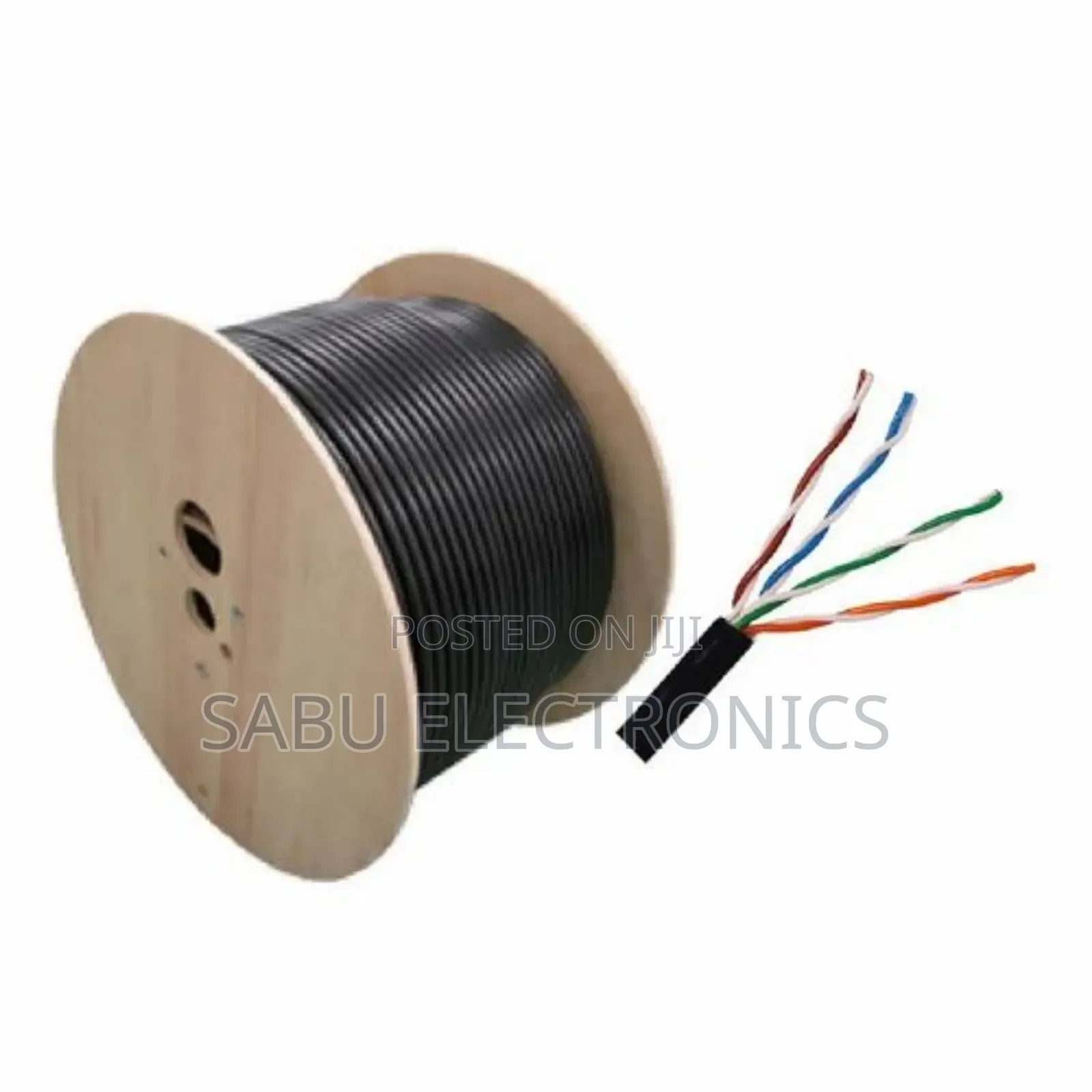 Cat6 Outdoor Ethernet Cable – 305m Weatherproof Lan Cable