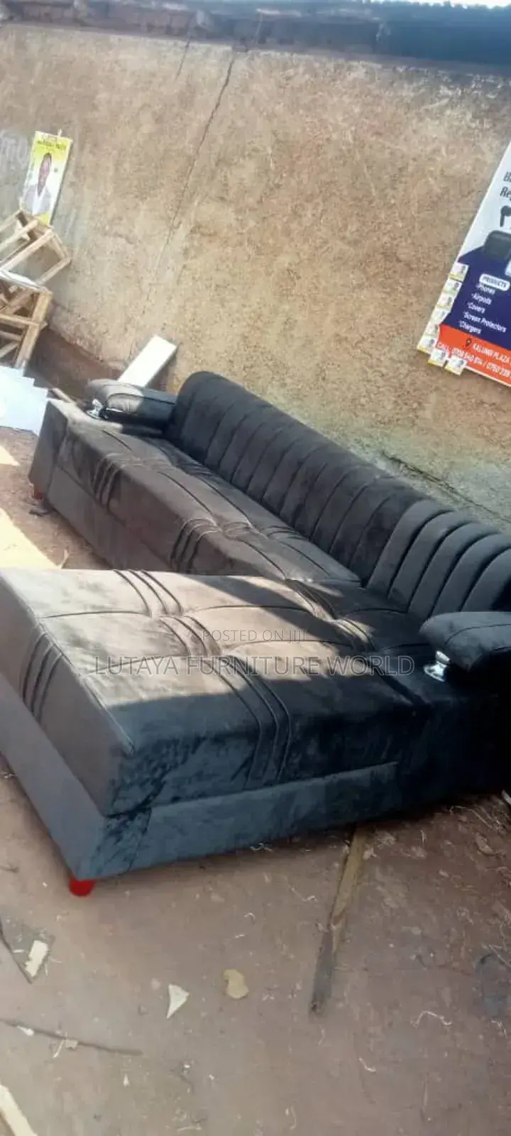 L Shaped Sofas for Sale in Brown Color