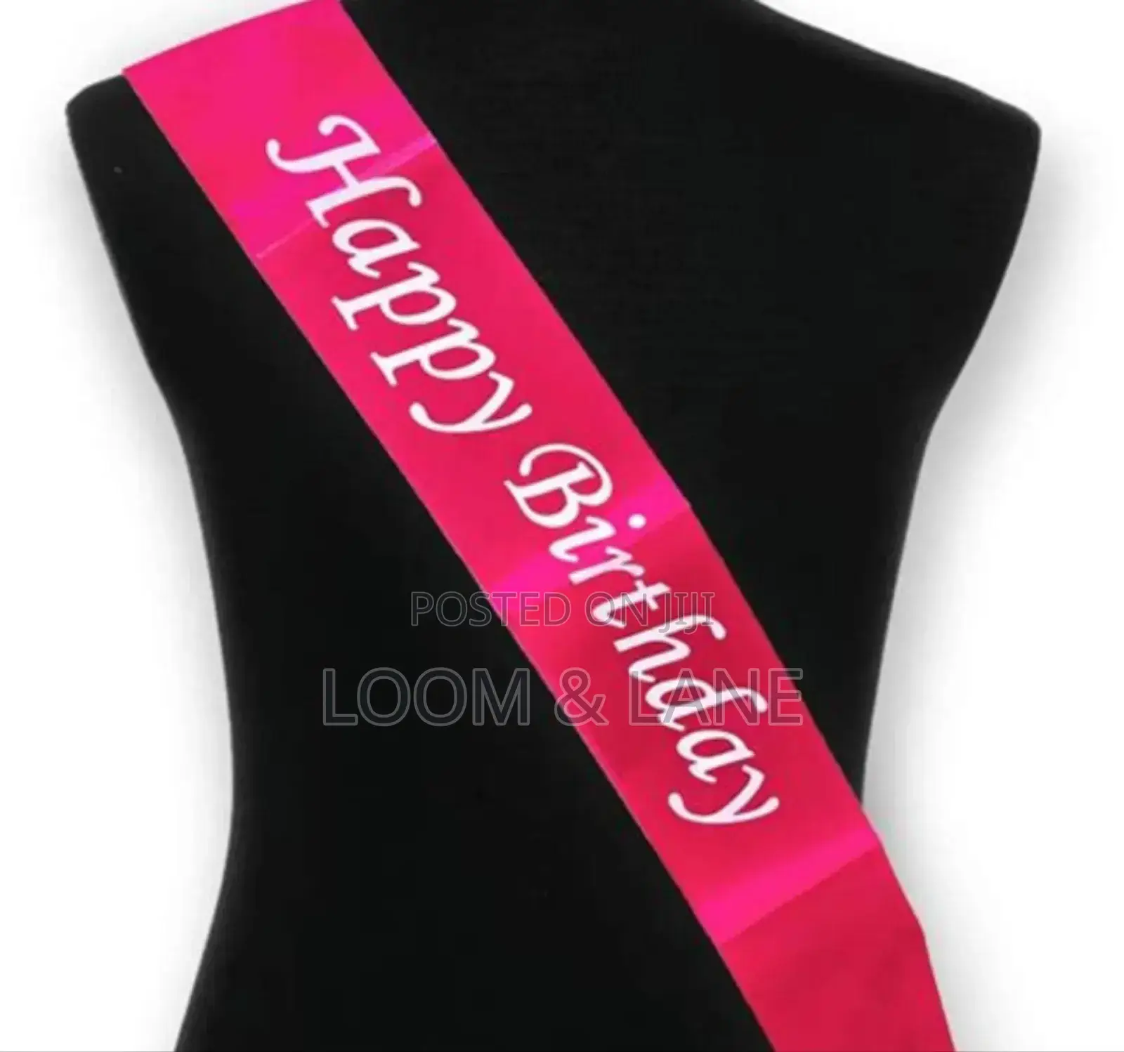 Happy Birthday Party Shoulder Strap